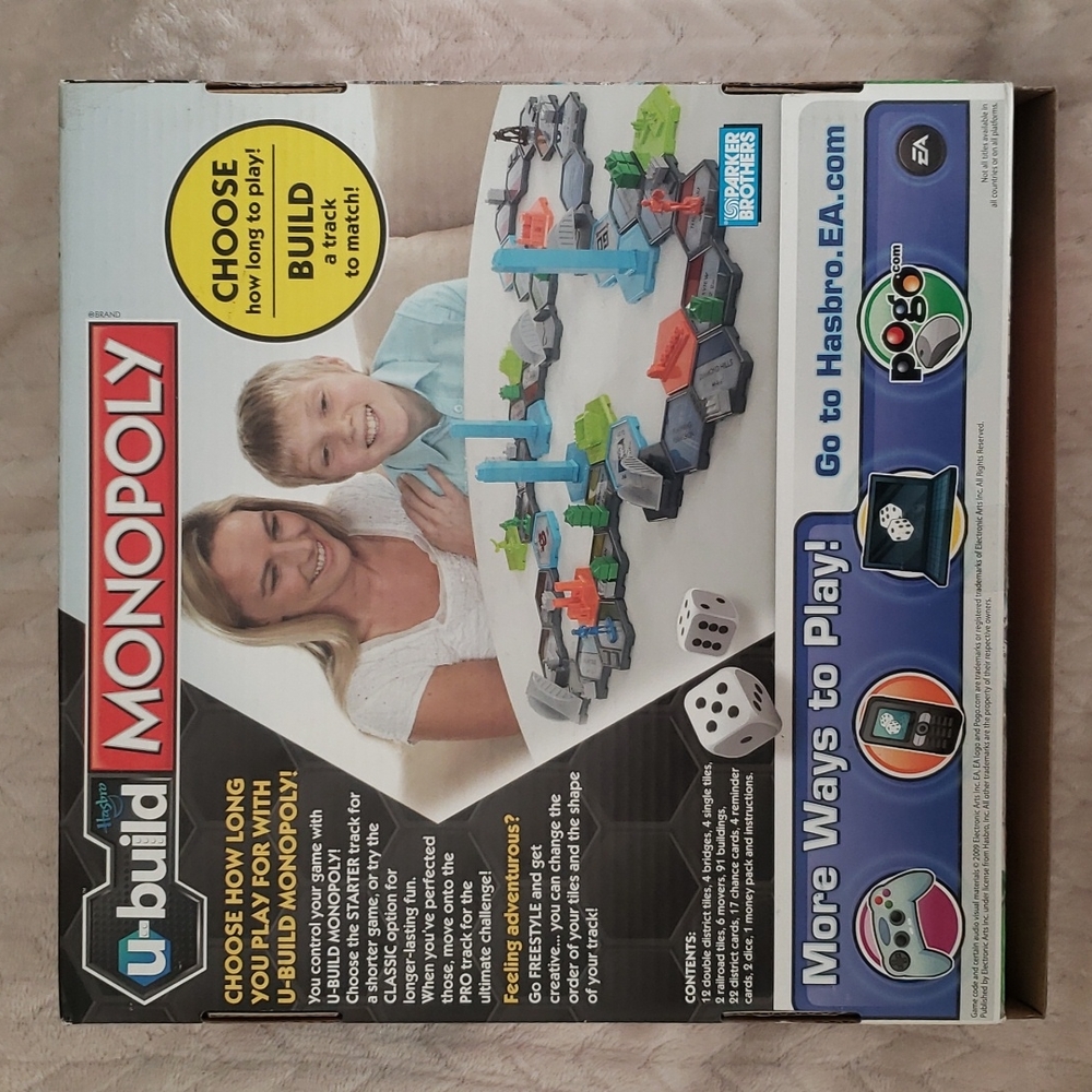 🖤 3/$15 Monopoly U-Build, Like New - Picture 3 of 7